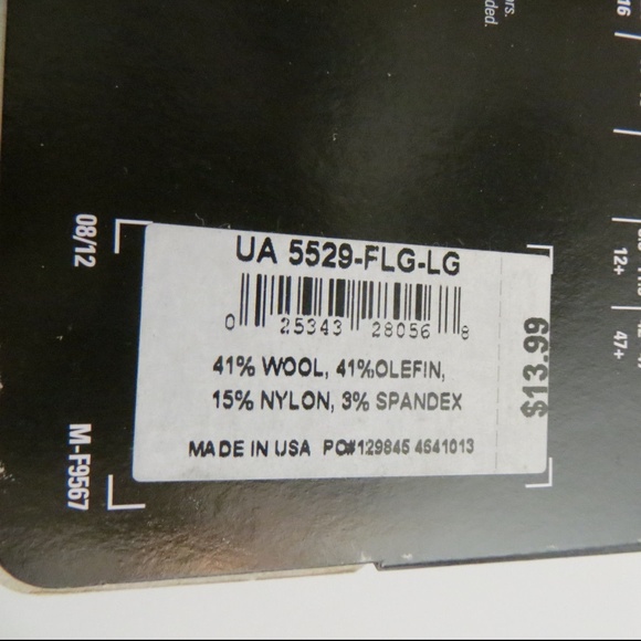 Under Armour 5529 Boot Socks Foliage Green - Picture 6 of 8